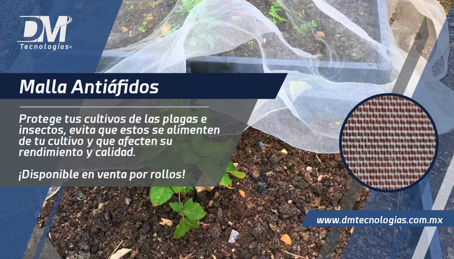 ¡Utiliza las propiedades de la Malla antiáfidos para impedir el paso a ...
