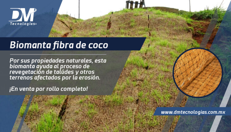 márketing Abrazadera Encantador Protege los suelos blandos y re-vegeta taludes con la fibra de coco!