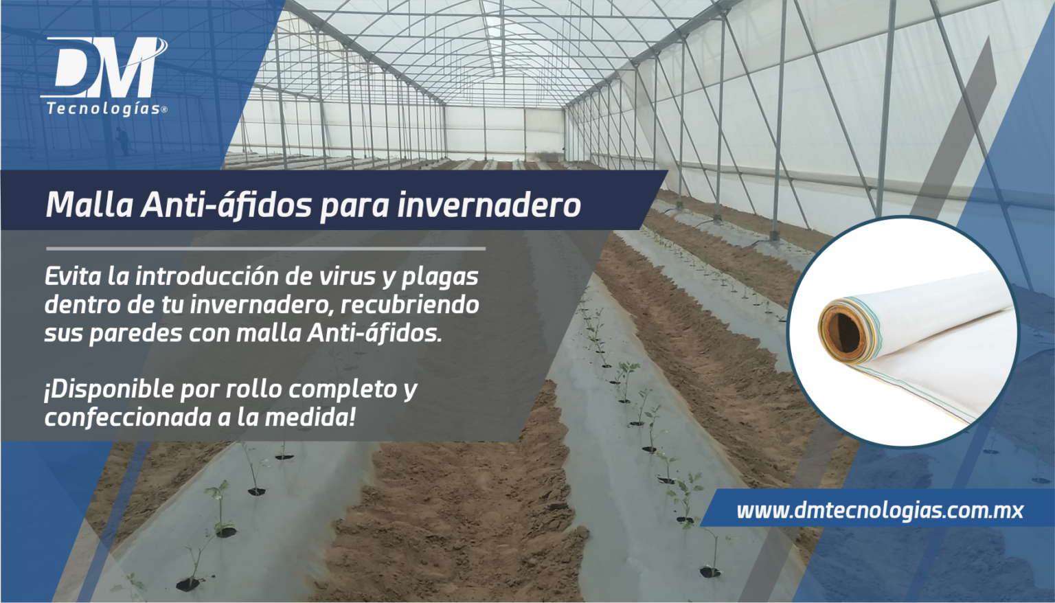 !Conserva tu cultivo agrícola protegido y libre de insectos con la ...